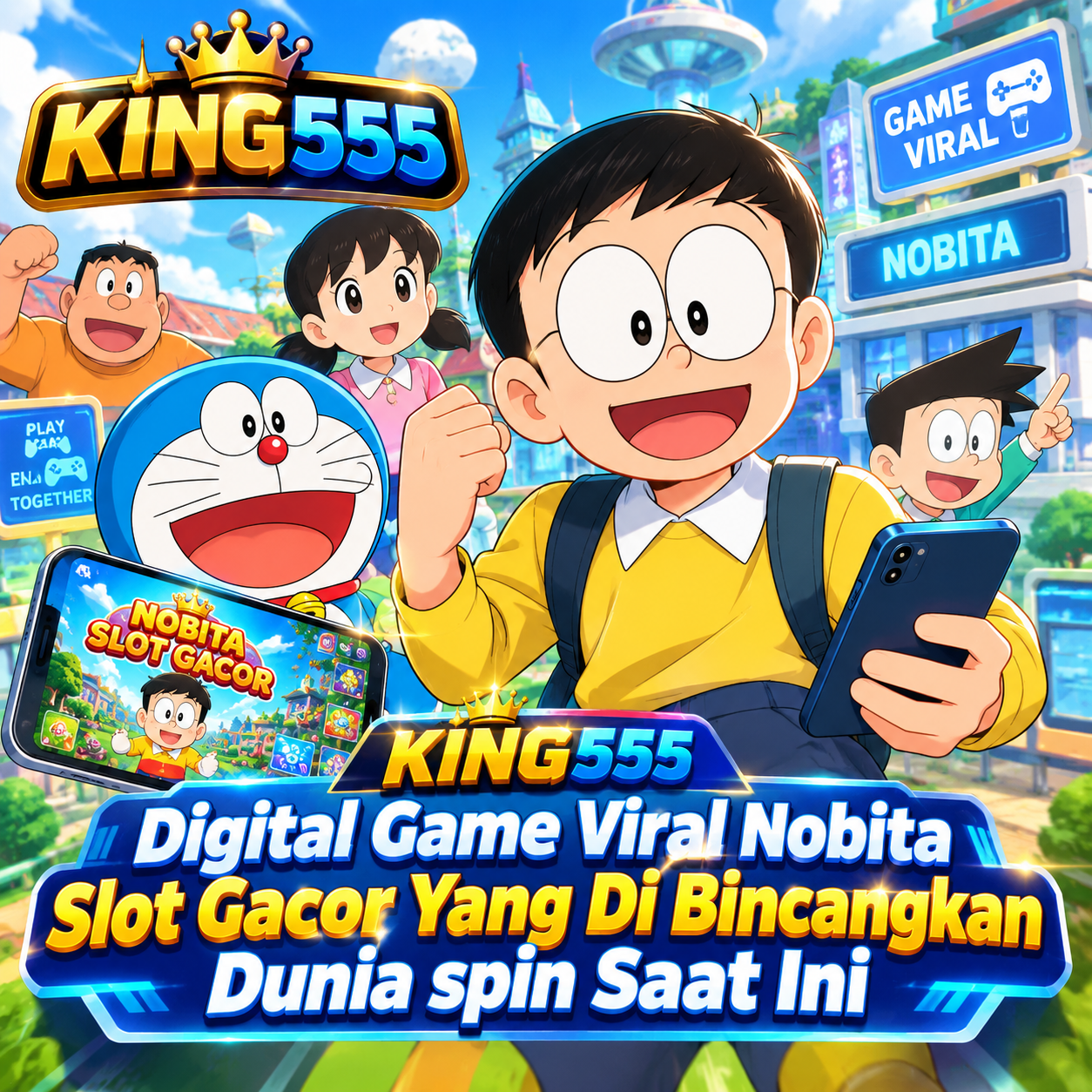 KING555 | Digital Game Viral Nobita Slot Gacor Yang Di Bincangkan Dunia spin Saat Ini